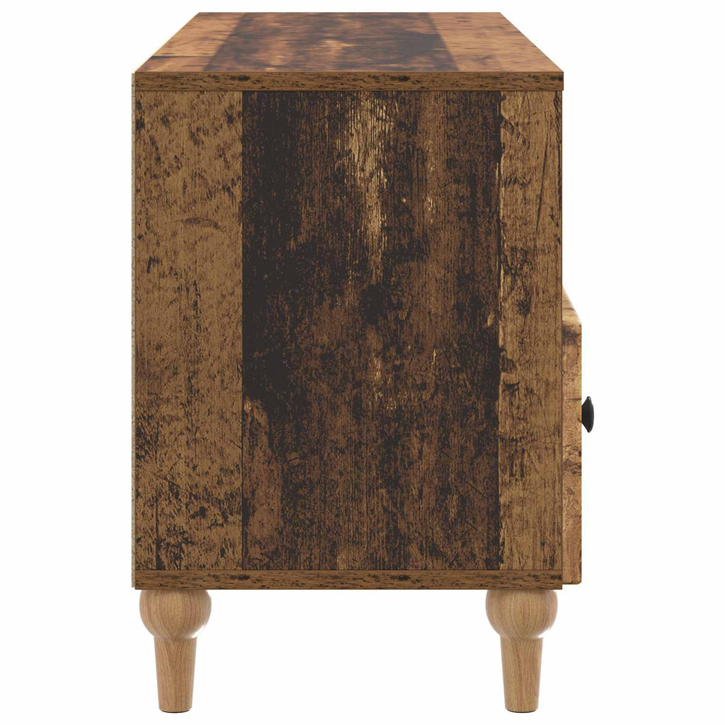 TV-Schränk Altholz 102 x 34,5 x 50 cm Holzwerkstoff