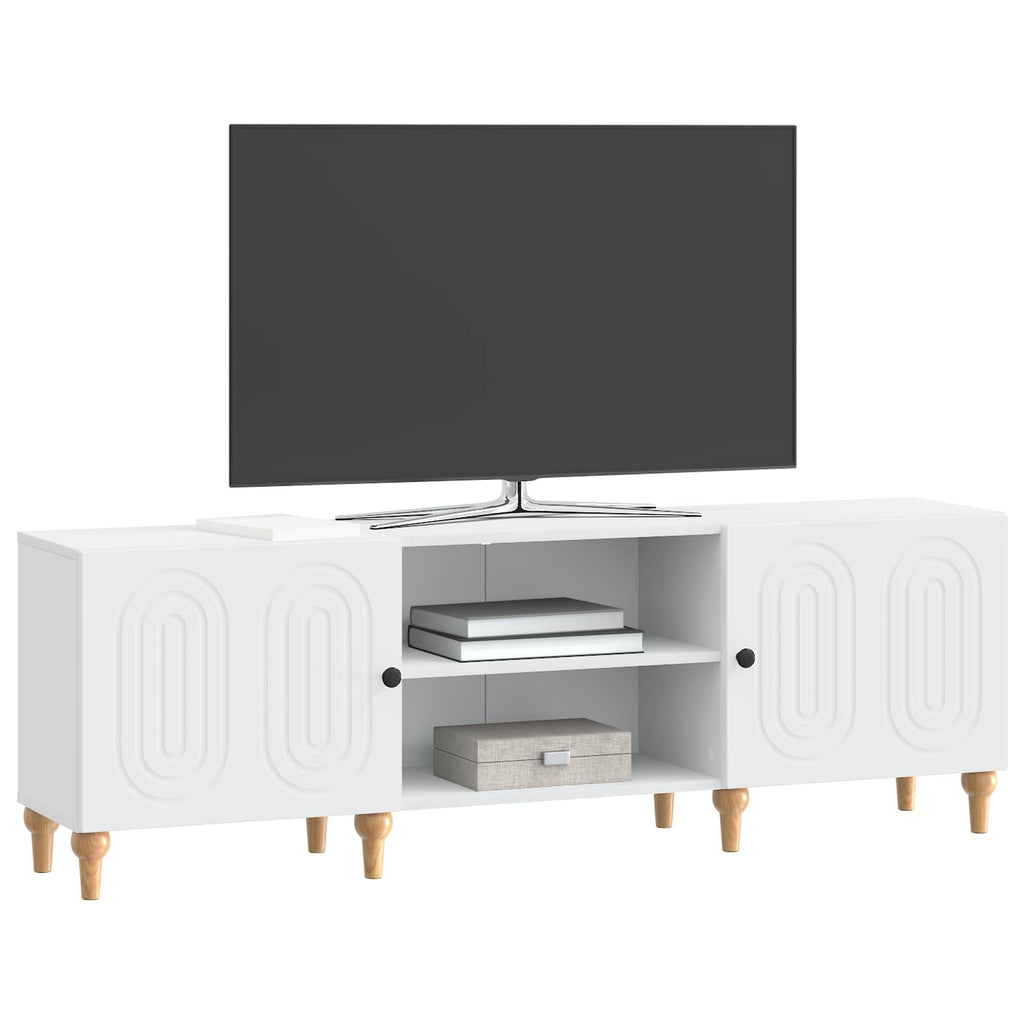 TV-Schränk Weiß 150 x 31 x 50 cm Holzwerkstoff