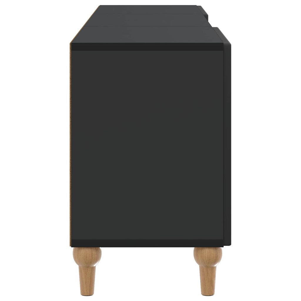 TV-Schränk Schwarz 150 x 31 x 50 cm Holzwerkstoff