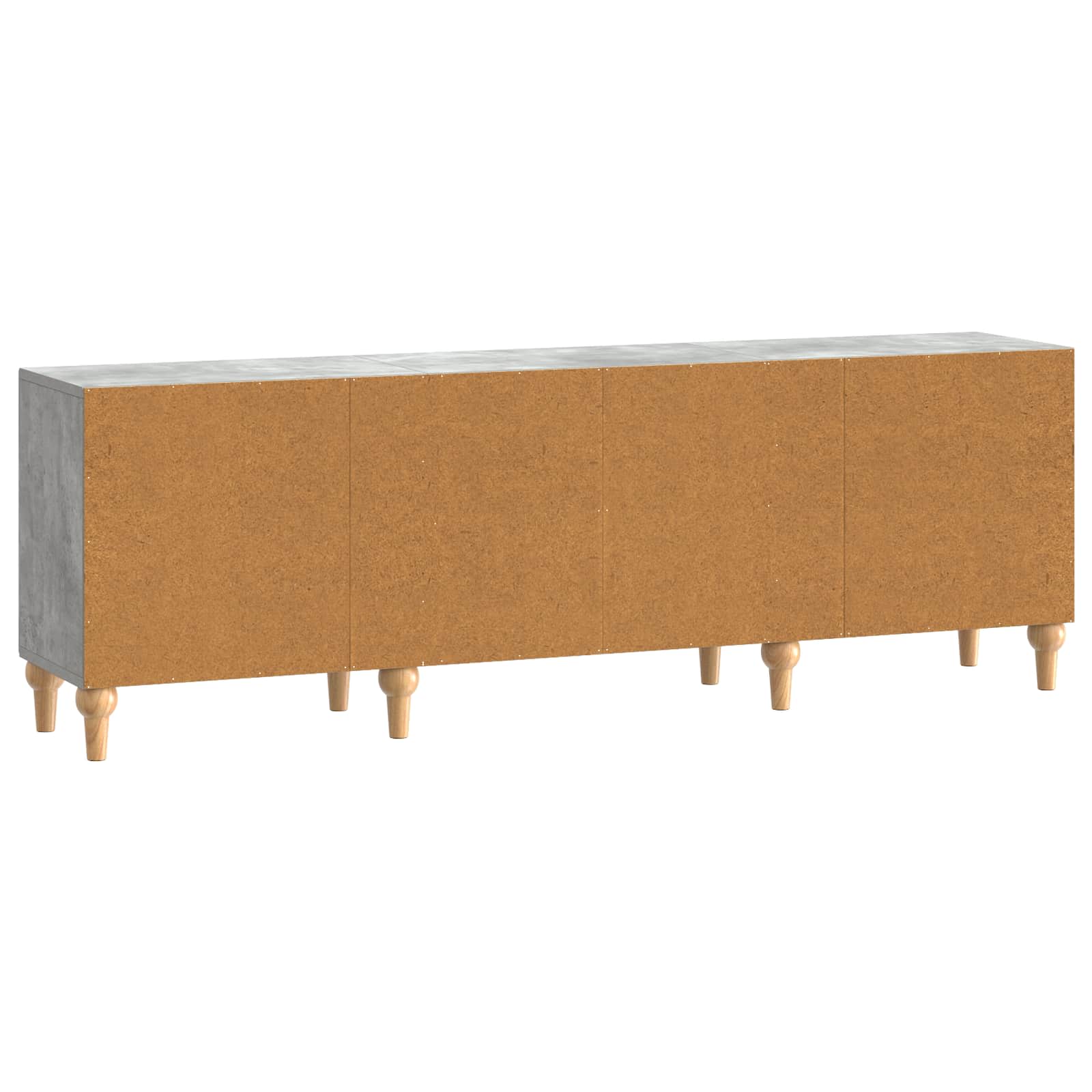 TV-Schränk Betongrau 150 x 31 x 50 cm Holzwerkstoff