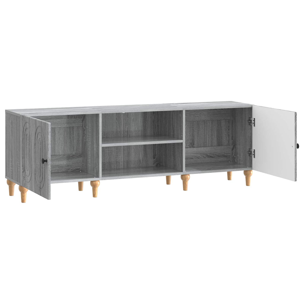 TV-Schränk Graues Sonoma 150 x 31 x 50 cm Holzwerkstoff