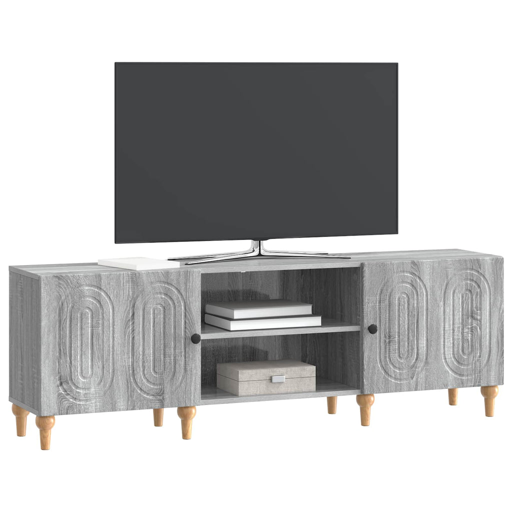TV-Schränk Graues Sonoma 150 x 31 x 50 cm Holzwerkstoff