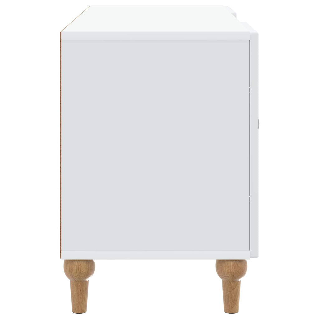 TV-Schränk Weiß 102 x 34,5 x 50 cm Holzwerkstoff
