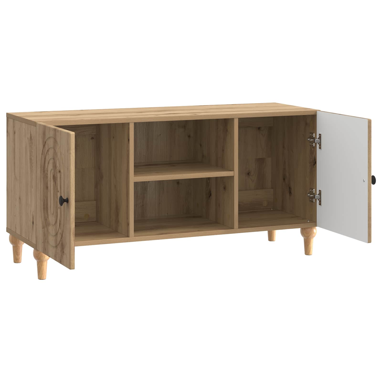 TV-Schränk Artisan-Eiche 102 x 34,5 x 50 cm Holzwerkstoff