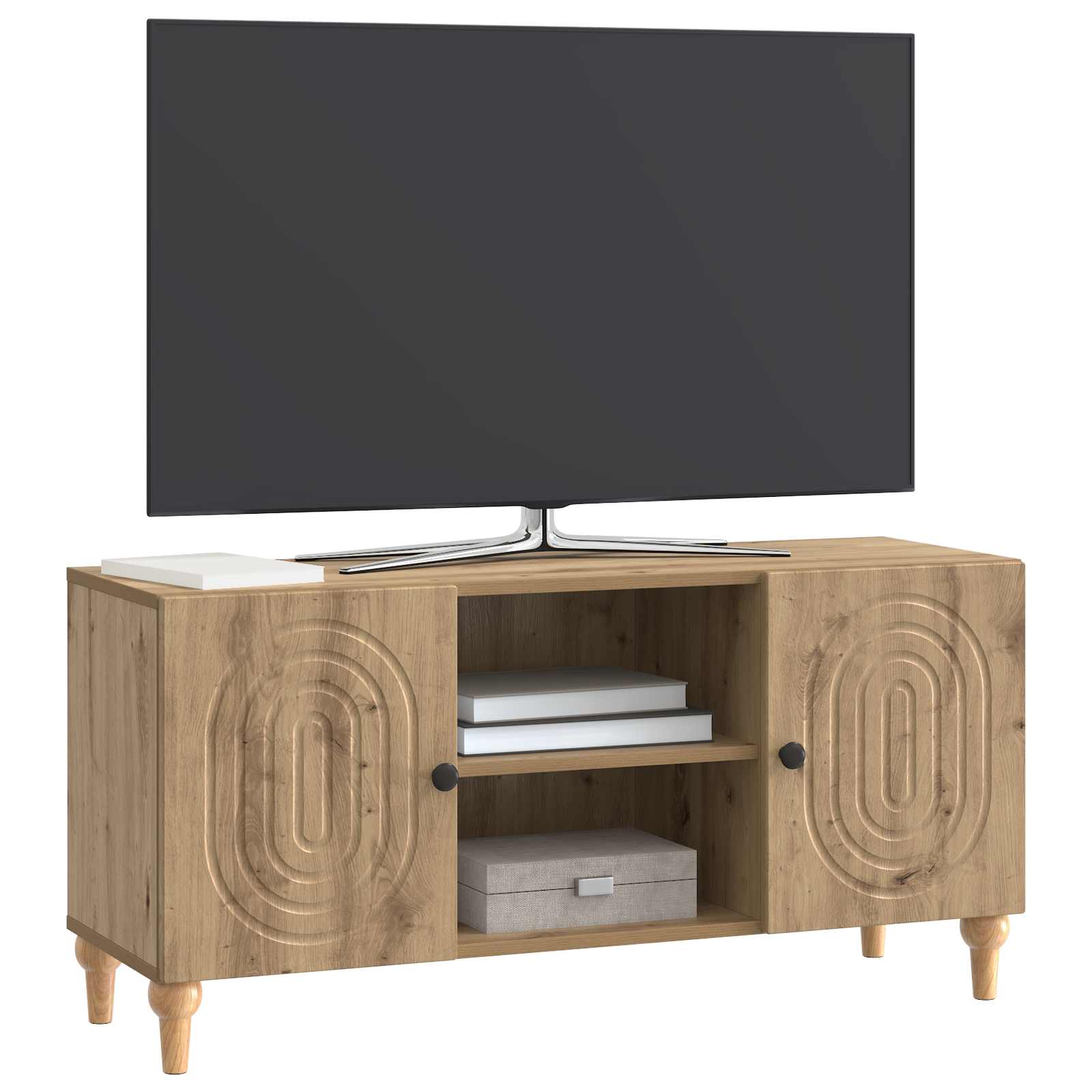 TV-Schränk Artisan-Eiche 102 x 34,5 x 50 cm Holzwerkstoff
