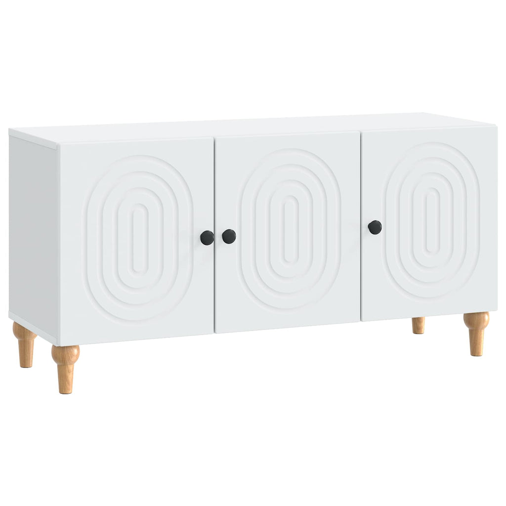 TV-Schränk Weiß 99 x 34,5 x 50 cm Holzwerkstoff