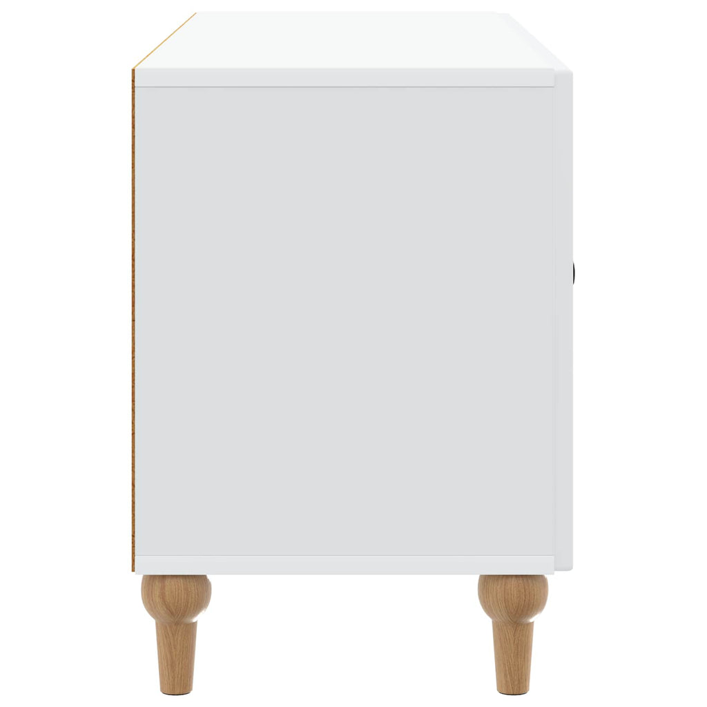 TV-Schränk Weiß 99 x 34,5 x 50 cm Holzwerkstoff