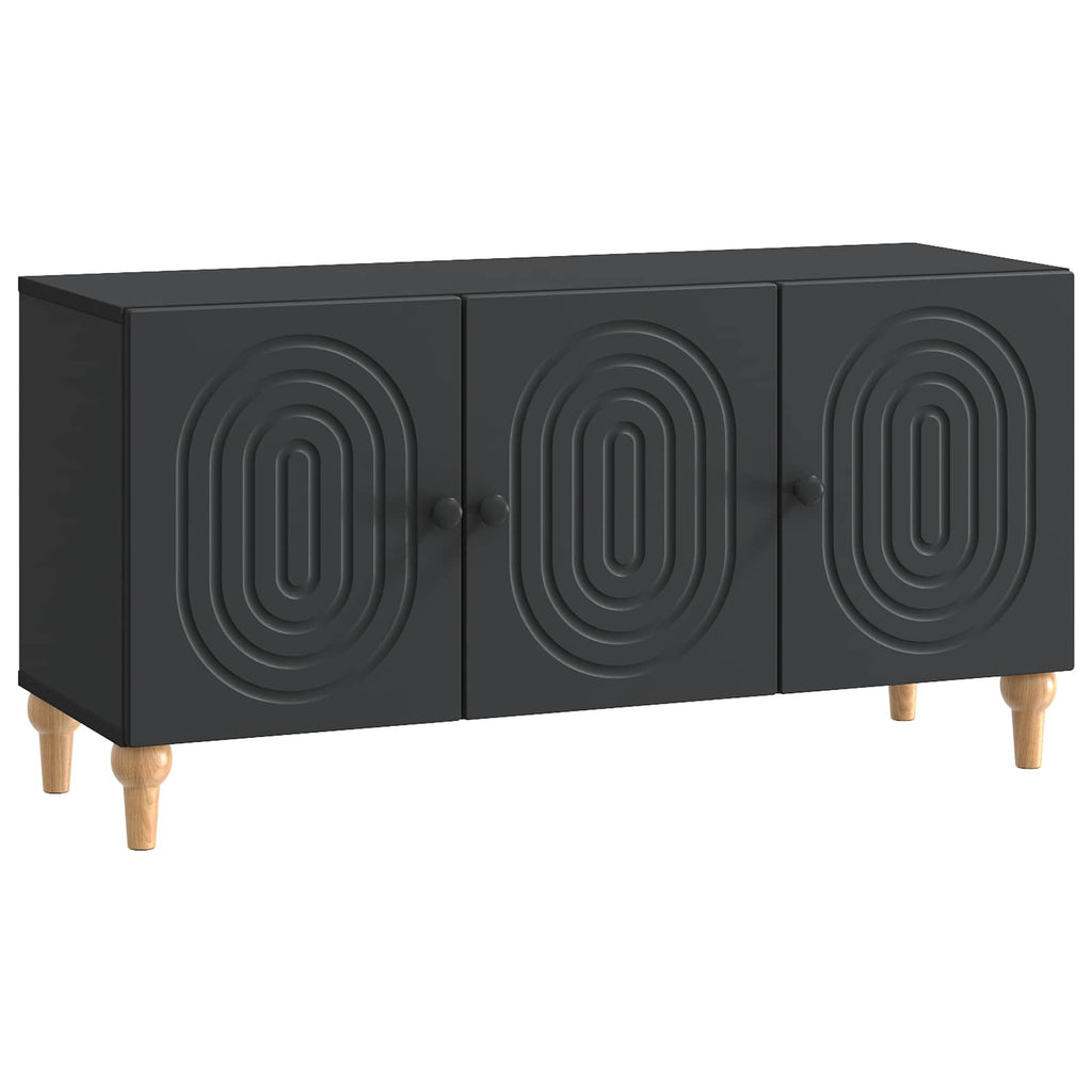 TV-Schränk Schwarz 99 x 34,5 x 50 cm Holzwerkstoff