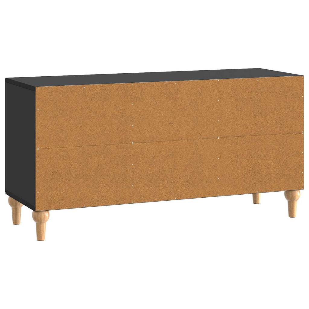 TV-Schränk Schwarz 99 x 34,5 x 50 cm Holzwerkstoff
