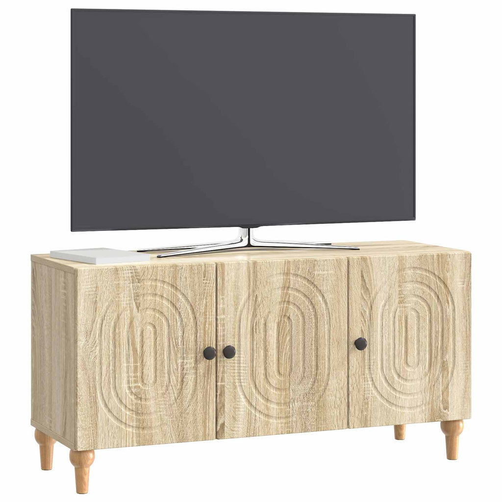 TV-Schränk Sonoma-Eiche 99 x 34,5 x 50 cm Holzwerkstoff