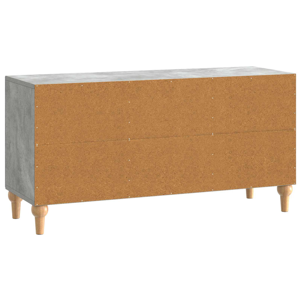 TV-Schränk Betongrau 99 x 34,5 x 50 cm Holzwerkstoff