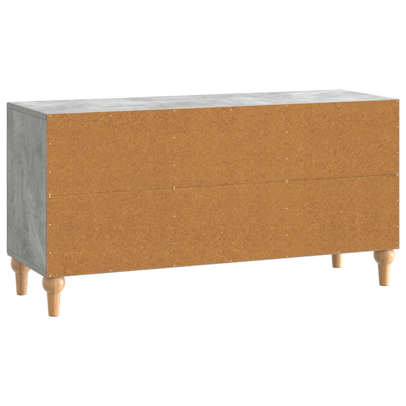 TV-Schränk Betongrau 99 x 34,5 x 50 cm Holzwerkstoff