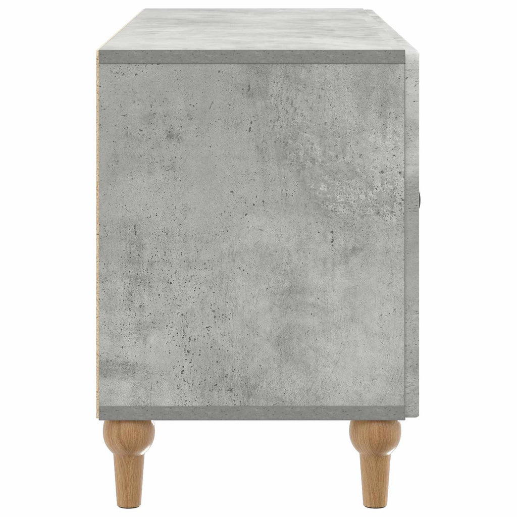 TV-Schränk Betongrau 99 x 34,5 x 50 cm Holzwerkstoff