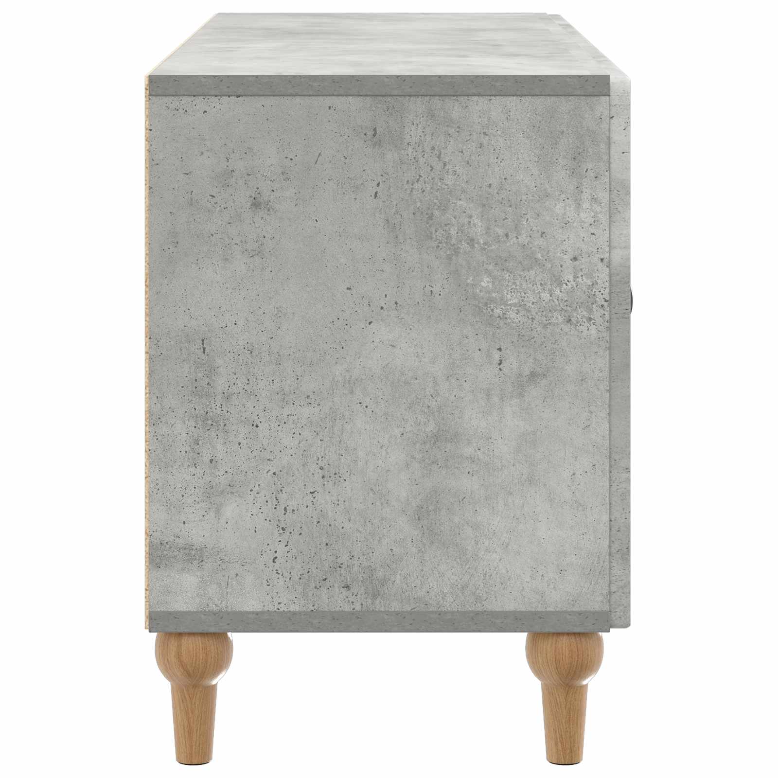 TV-Schränk Betongrau 99 x 34,5 x 50 cm Holzwerkstoff