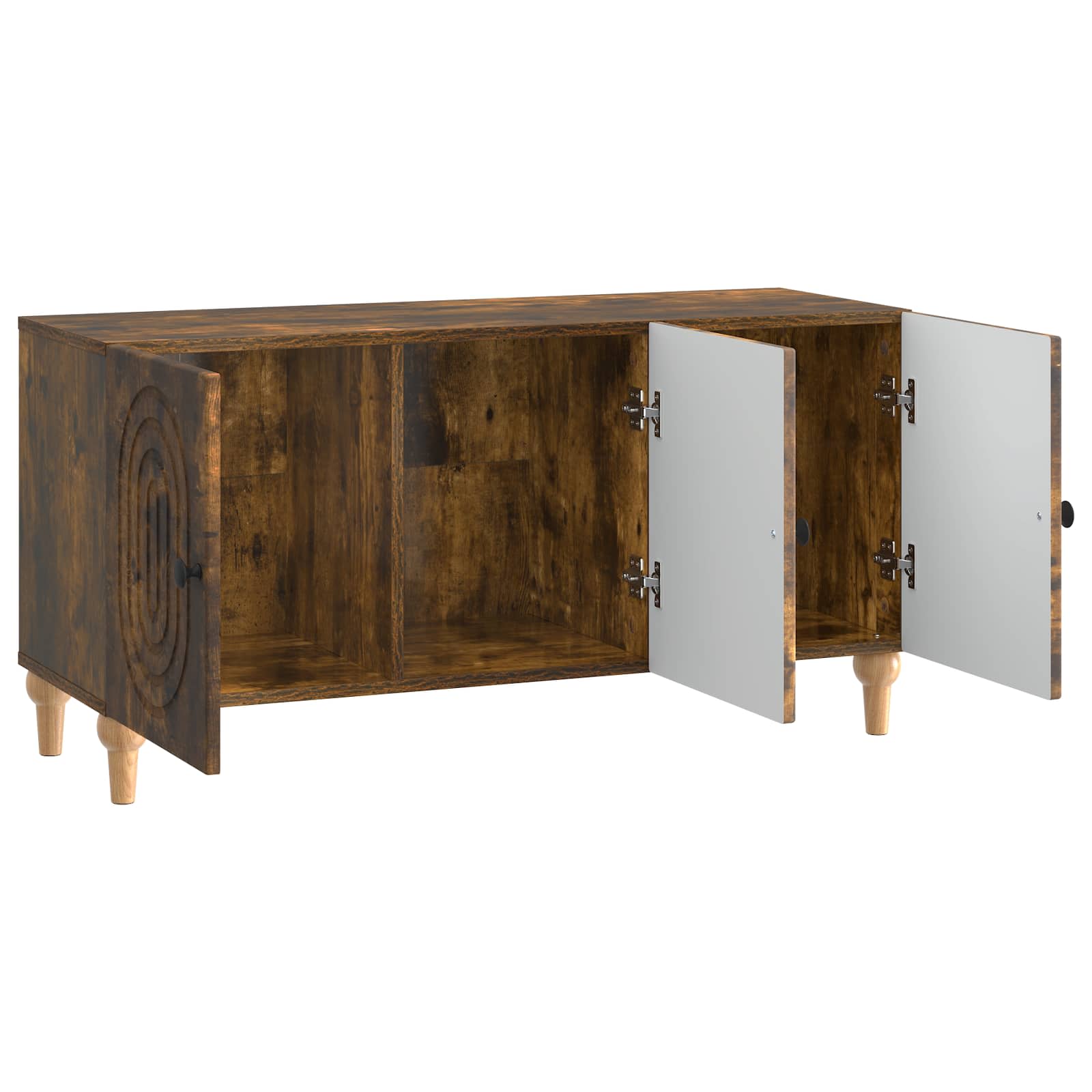 TV-Schränk Geräucherte Eiche 99 x 34,5 x 50 cm Holzwerkstoff