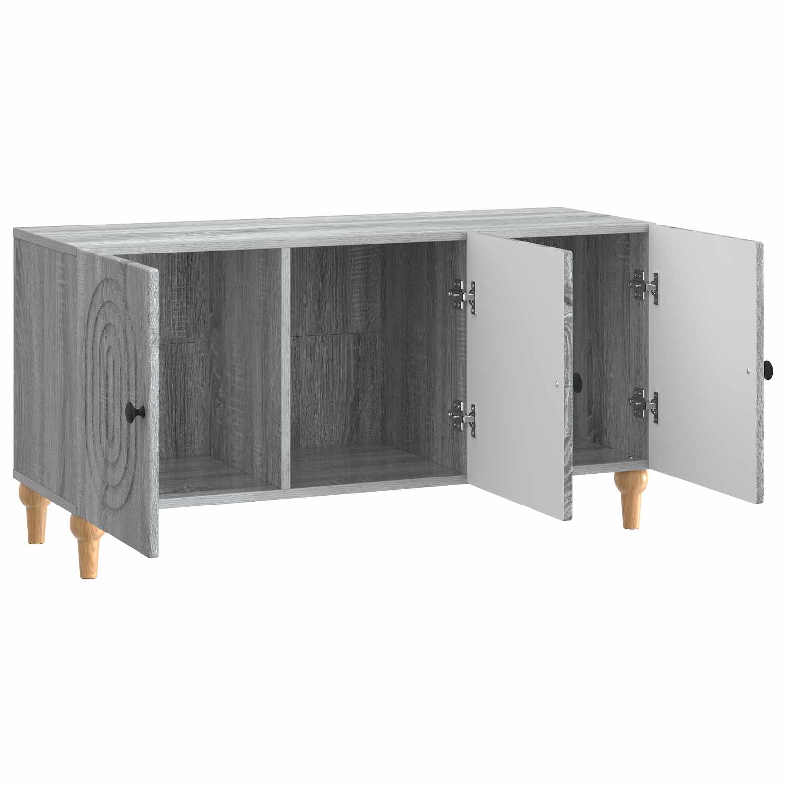 TV-Schränk Graues Sonoma 99 x 34,5 x 50 cm Holzwerkstoff