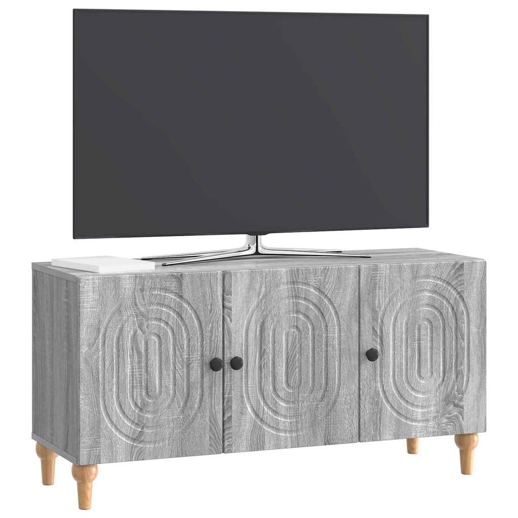 TV-Schränk Graues Sonoma 99 x 34,5 x 50 cm Holzwerkstoff