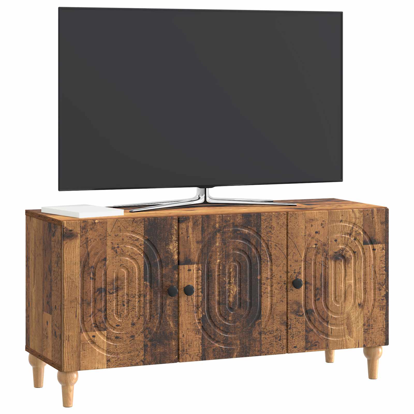 TV-Schränk Altholz 99 x 34,5 x 50 cm Holzwerkstoff