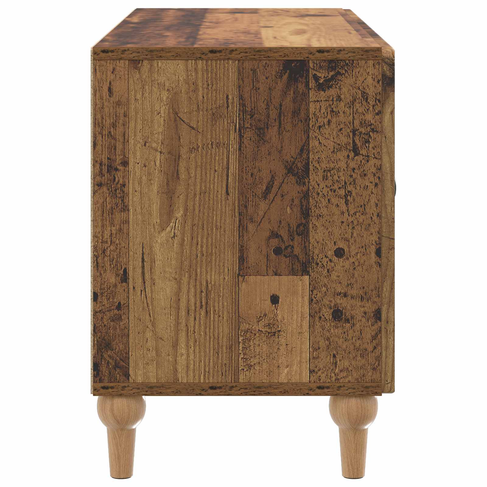 TV-Schränk Altholz 99 x 34,5 x 50 cm Holzwerkstoff