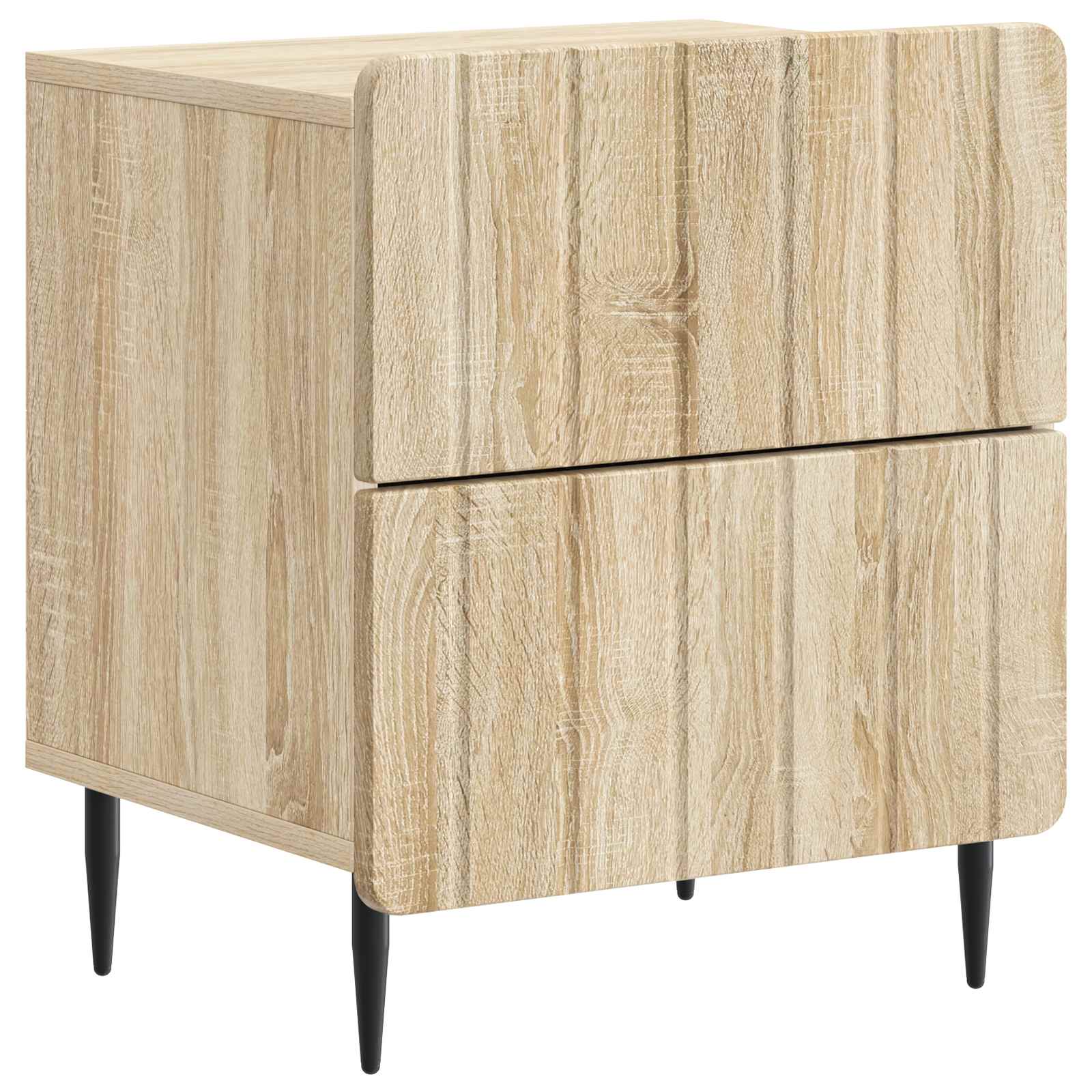 Nachttisch Sonoma-Eiche 43 x 34,5 x 49,5 cm Holzwerkstoff
