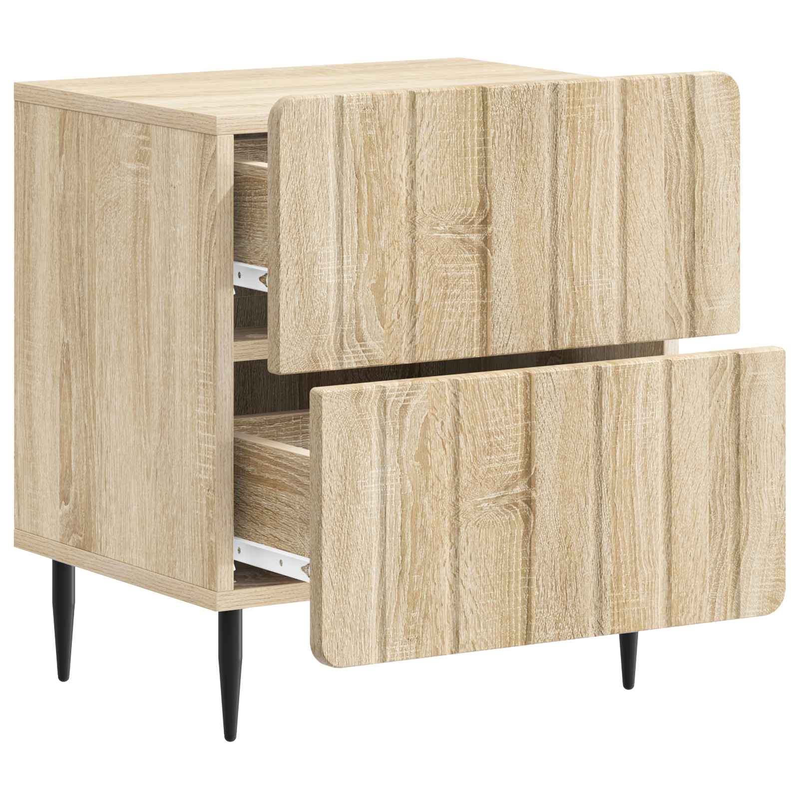 Nachttisch Sonoma-Eiche 43 x 34,5 x 49,5 cm Holzwerkstoff