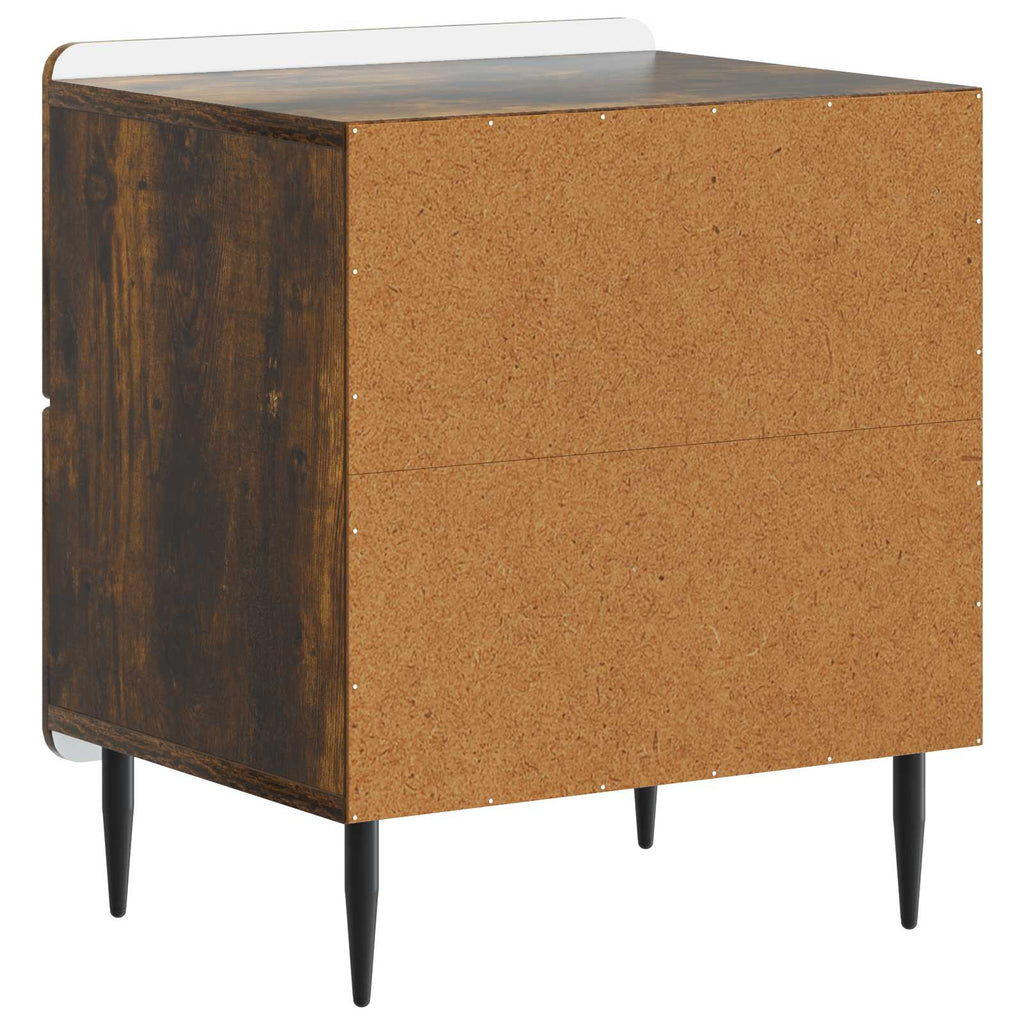 Nachttisch Geräucherte Eiche 43 x 34,5 x 49,5 cm Holzwerkstoff
