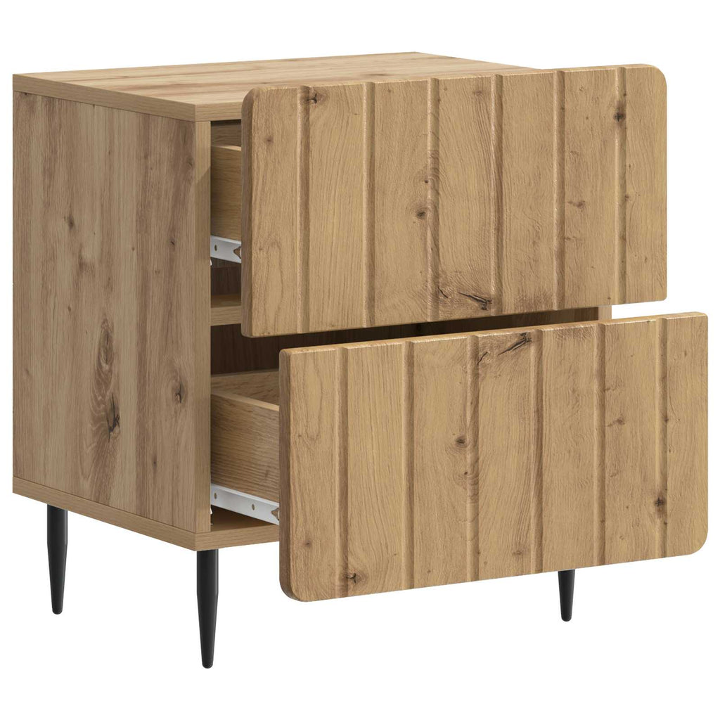 Nachttisch Artisan-Eiche 43 x 34,5 x 49,5 cm Holzwerkstoff