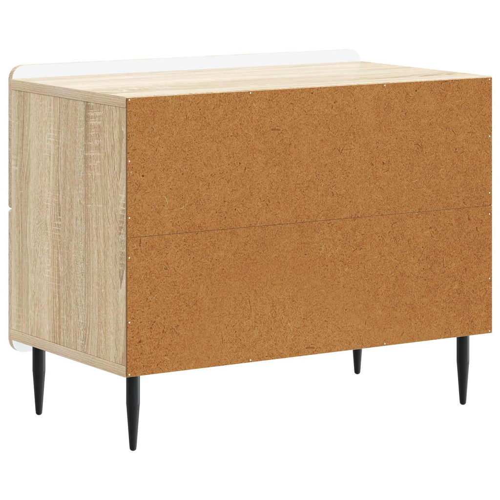 Nachttisch Sonoma-Eiche 62 x 34,5 x 49,5 cm Holzwerkstoff