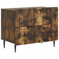 Nachttisch Geräucherte Eiche 62 x 34,5 x 49,5 cm Holzwerkstoff