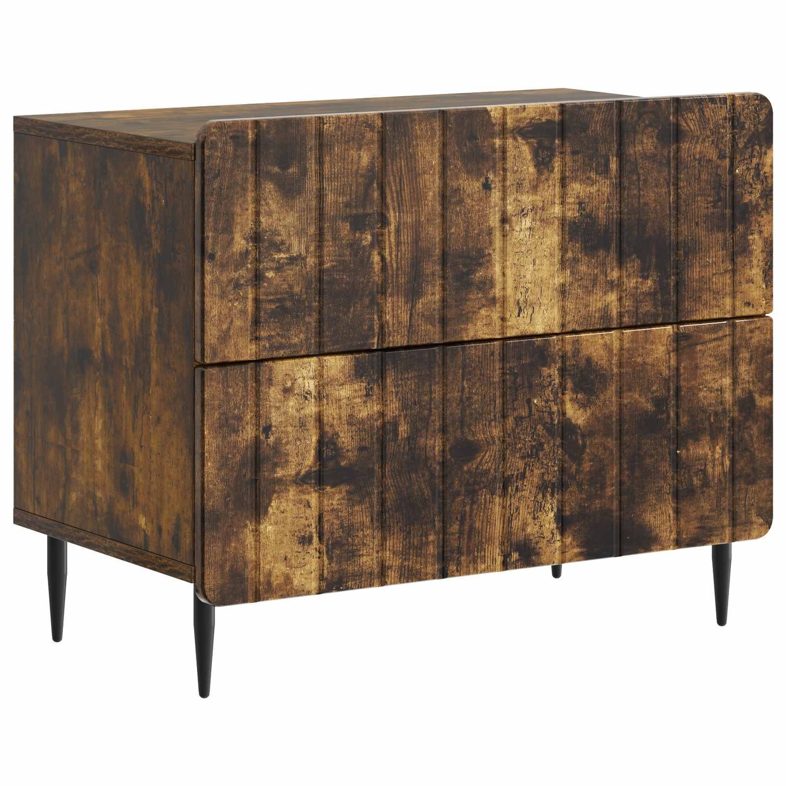 Nachttisch Geräucherte Eiche 62 x 34,5 x 49,5 cm Holzwerkstoff