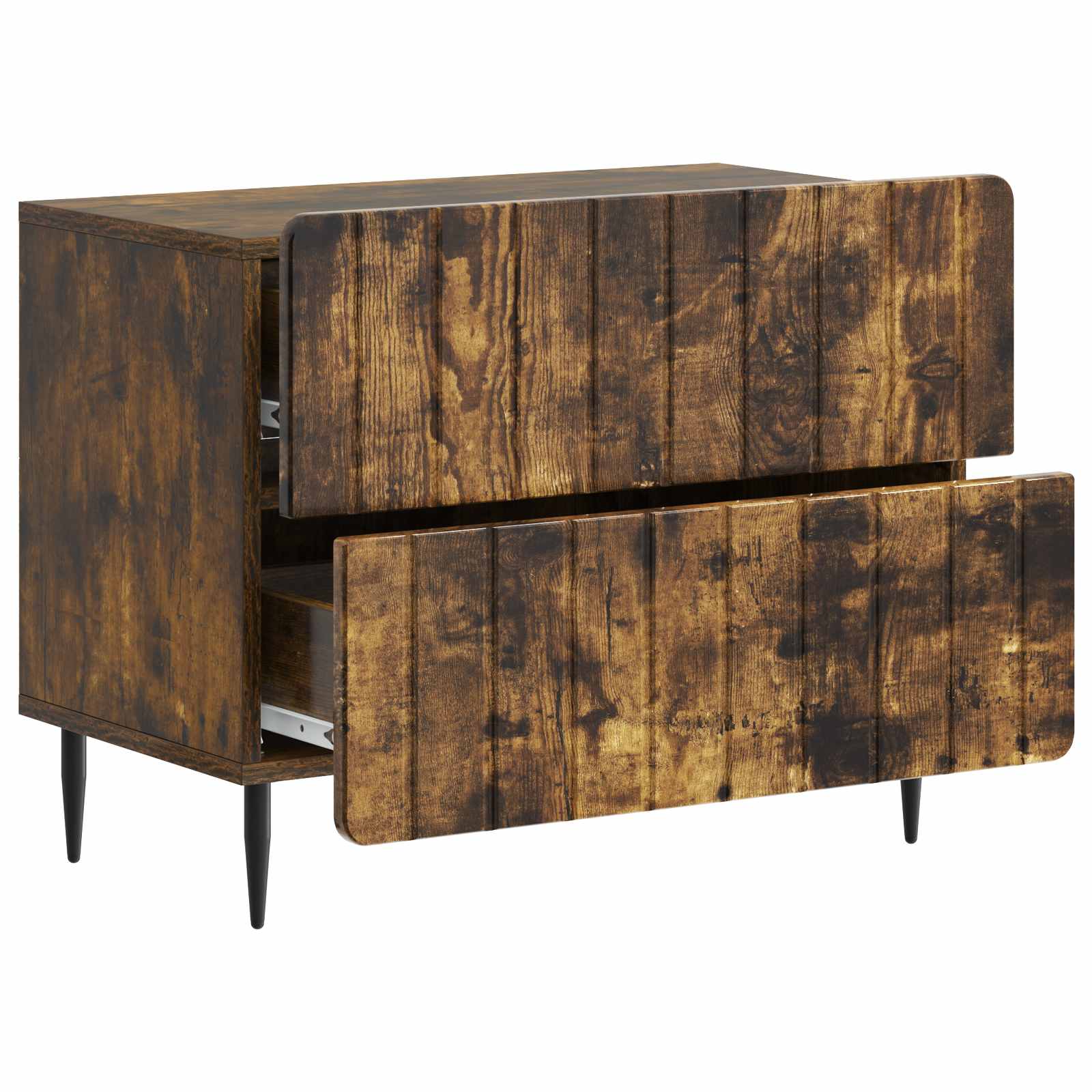 Nachttisch Geräucherte Eiche 62 x 34,5 x 49,5 cm Holzwerkstoff