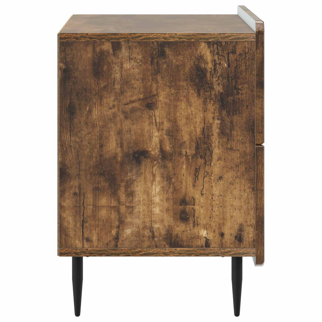 Nachttisch Geräucherte Eiche 62 x 34,5 x 49,5 cm Holzwerkstoff