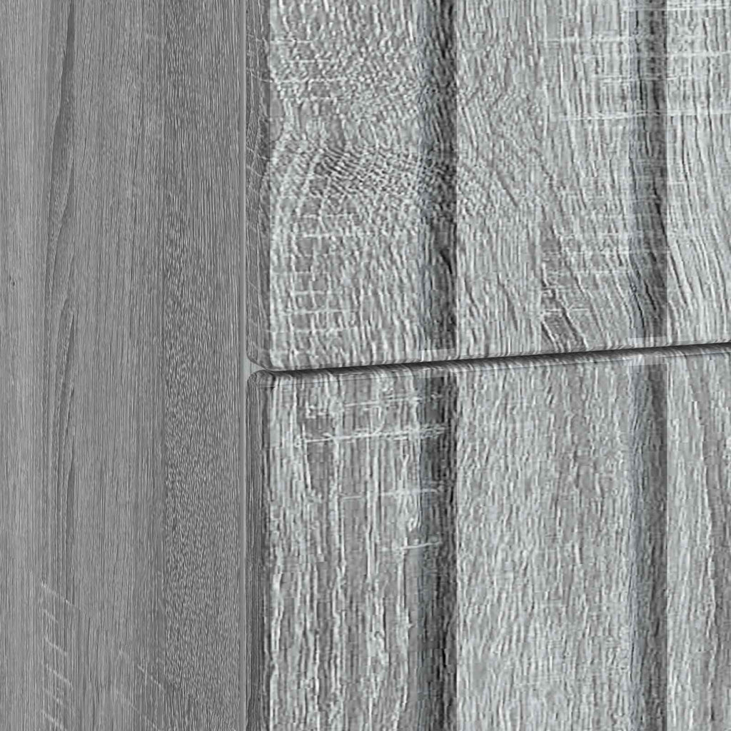Nachttisch Graues Sonoma 62 x 34,5 x 49,5 cm Holzwerkstoff