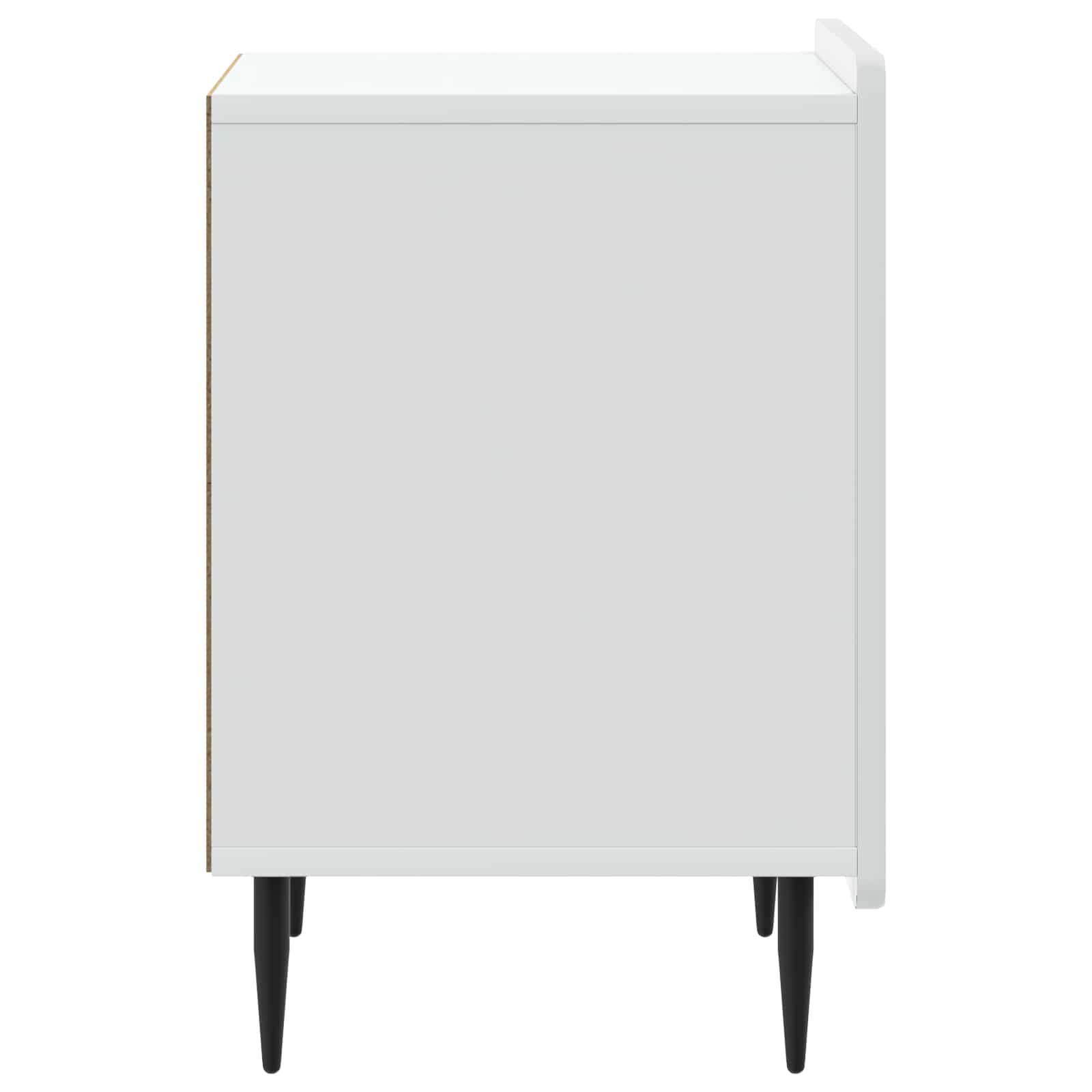 Nachttisch 2 pcs Weiß 43 x 34,5 x 52 cm Holzwerkstoff