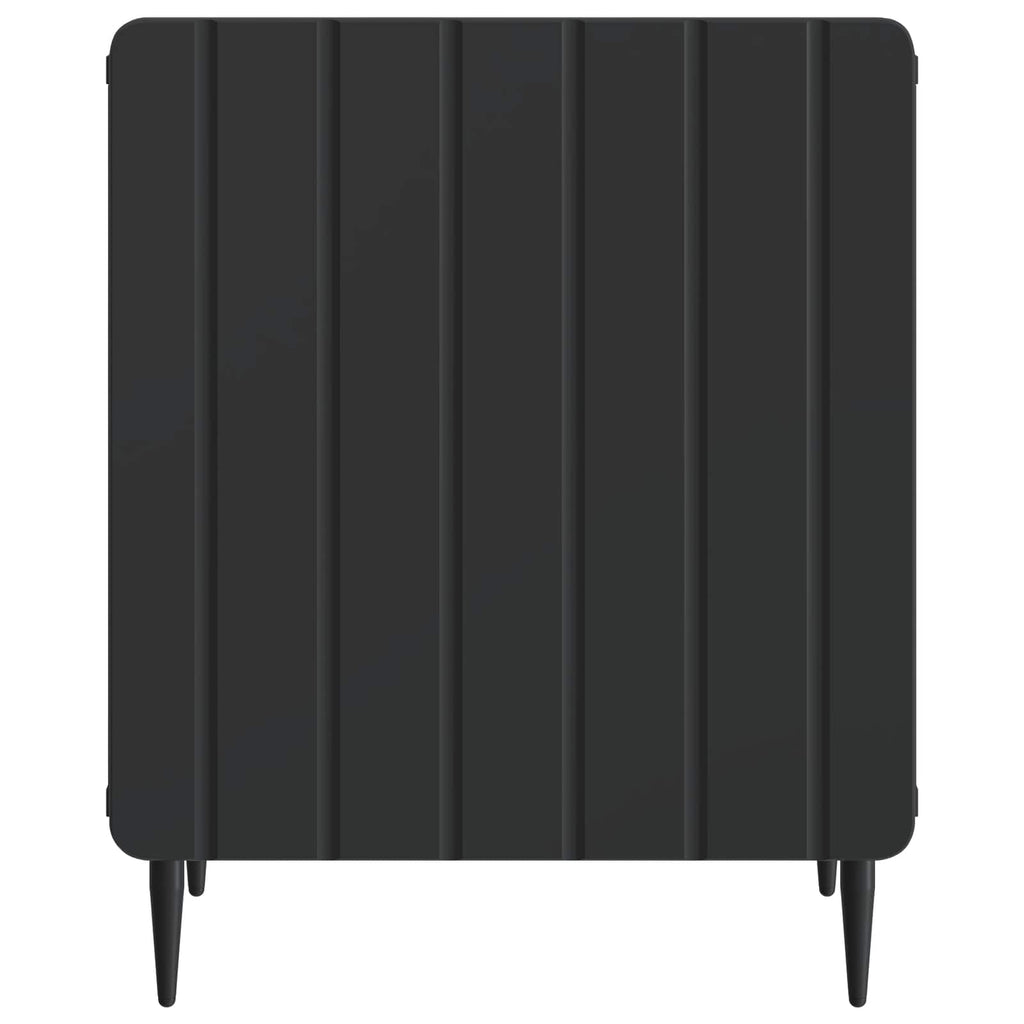 Nachttisch 2 pcs Schwarz 43 x 34,5 x 52 cm Holzwerkstoff
