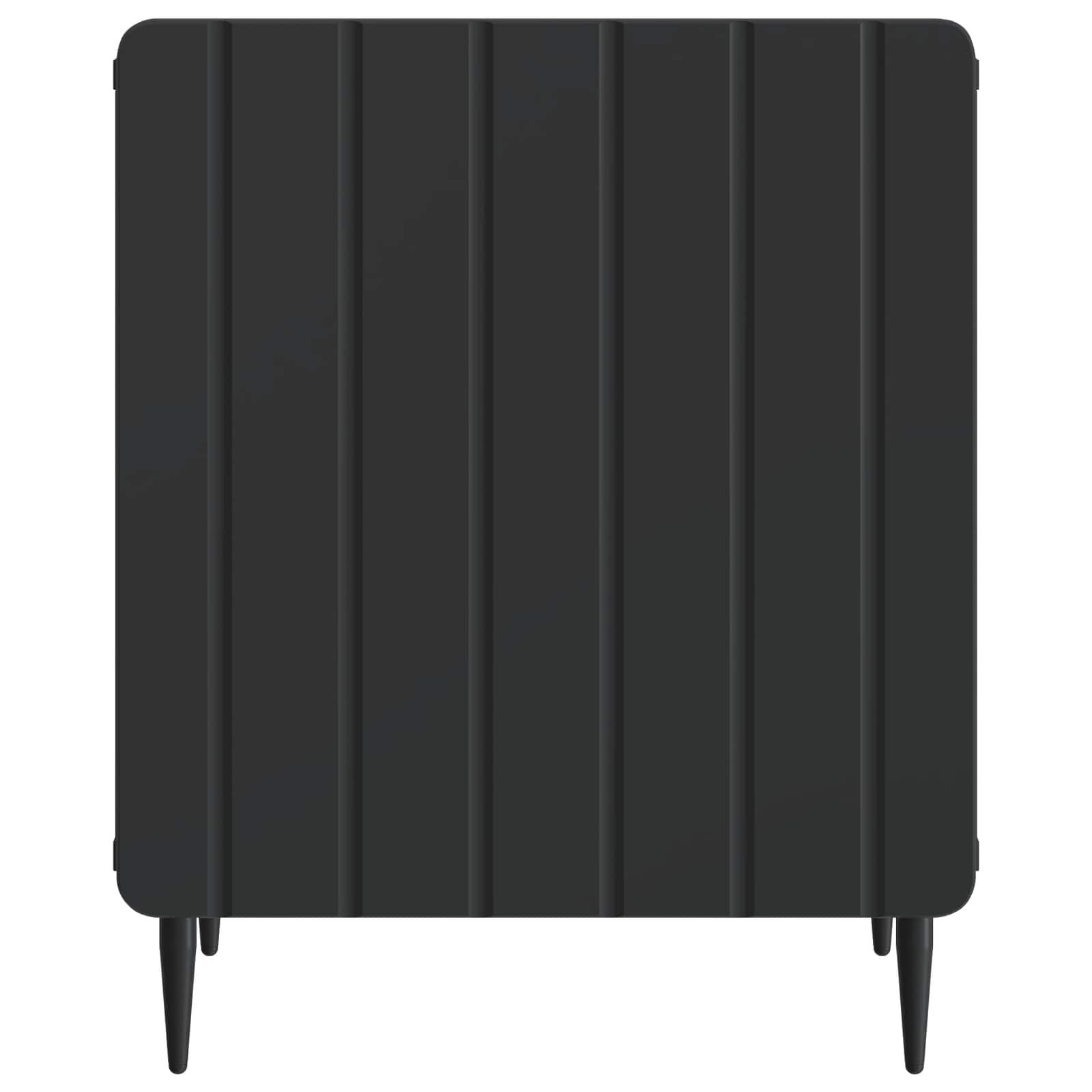 Nachttisch 2 pcs Schwarz 43 x 34,5 x 52 cm Holzwerkstoff