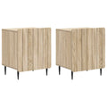 Nachttisch 2 pcs Sonoma-Eiche 43 x 34,5 x 52 cm Holzwerkstoff