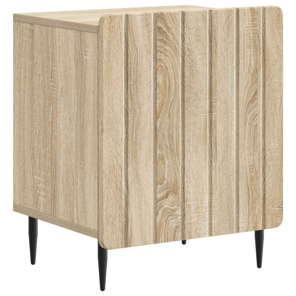 Nachttisch 2 pcs Sonoma-Eiche 43 x 34,5 x 52 cm Holzwerkstoff
