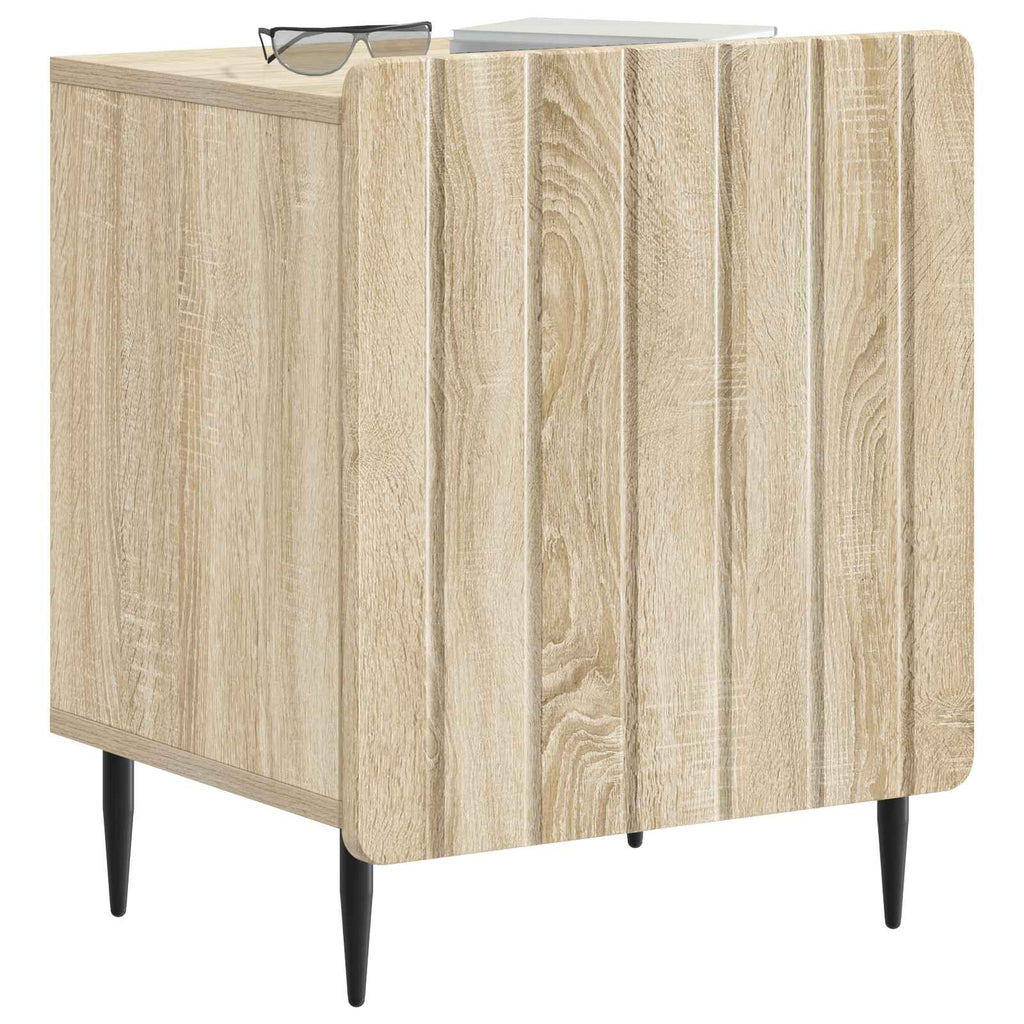 Nachttisch 2 pcs Sonoma-Eiche 43 x 34,5 x 52 cm Holzwerkstoff