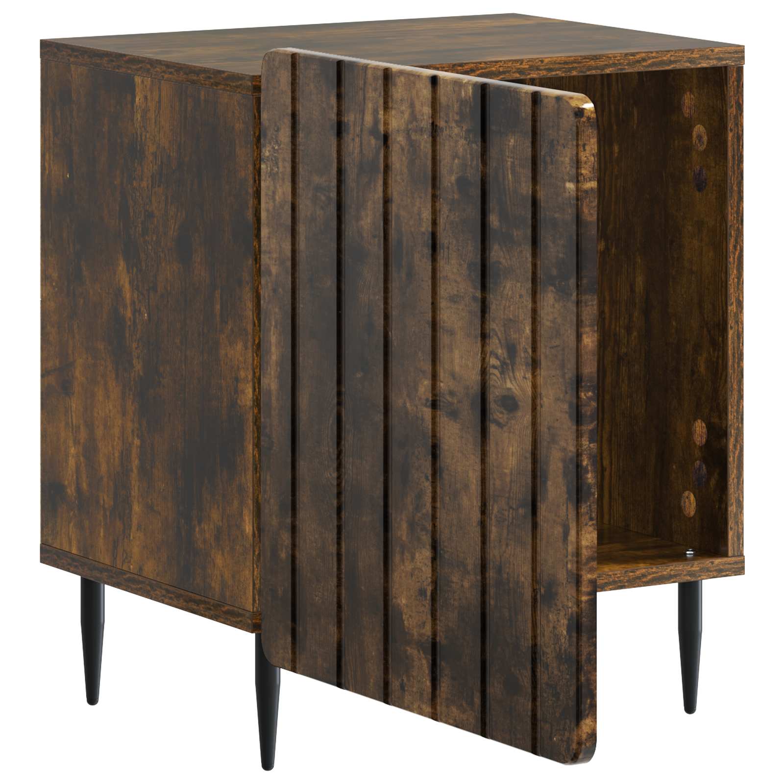 Nachttisch Geräucherte Eiche 43 x 34,5 x 52 cm Holzwerkstoff