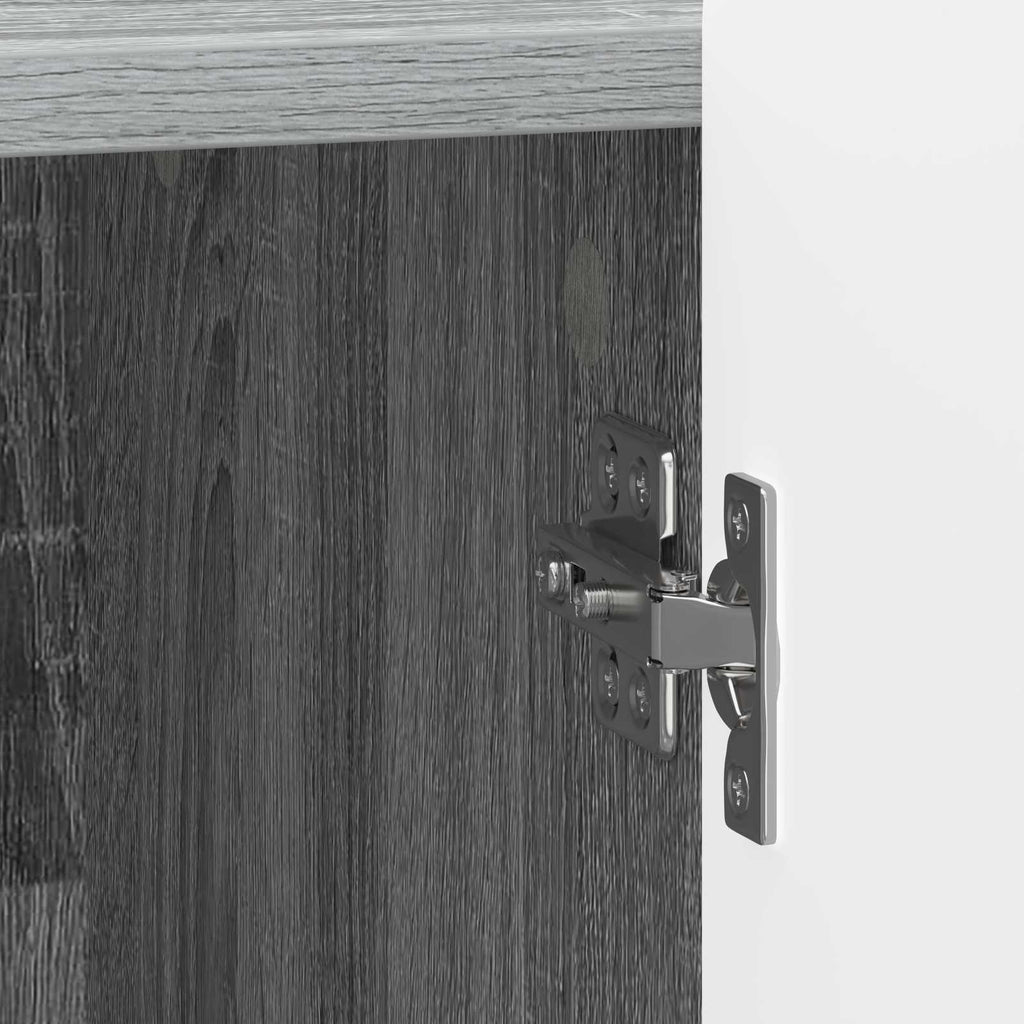 Nachttisch Graues Sonoma 43 x 34,5 x 52 cm Holzwerkstoff