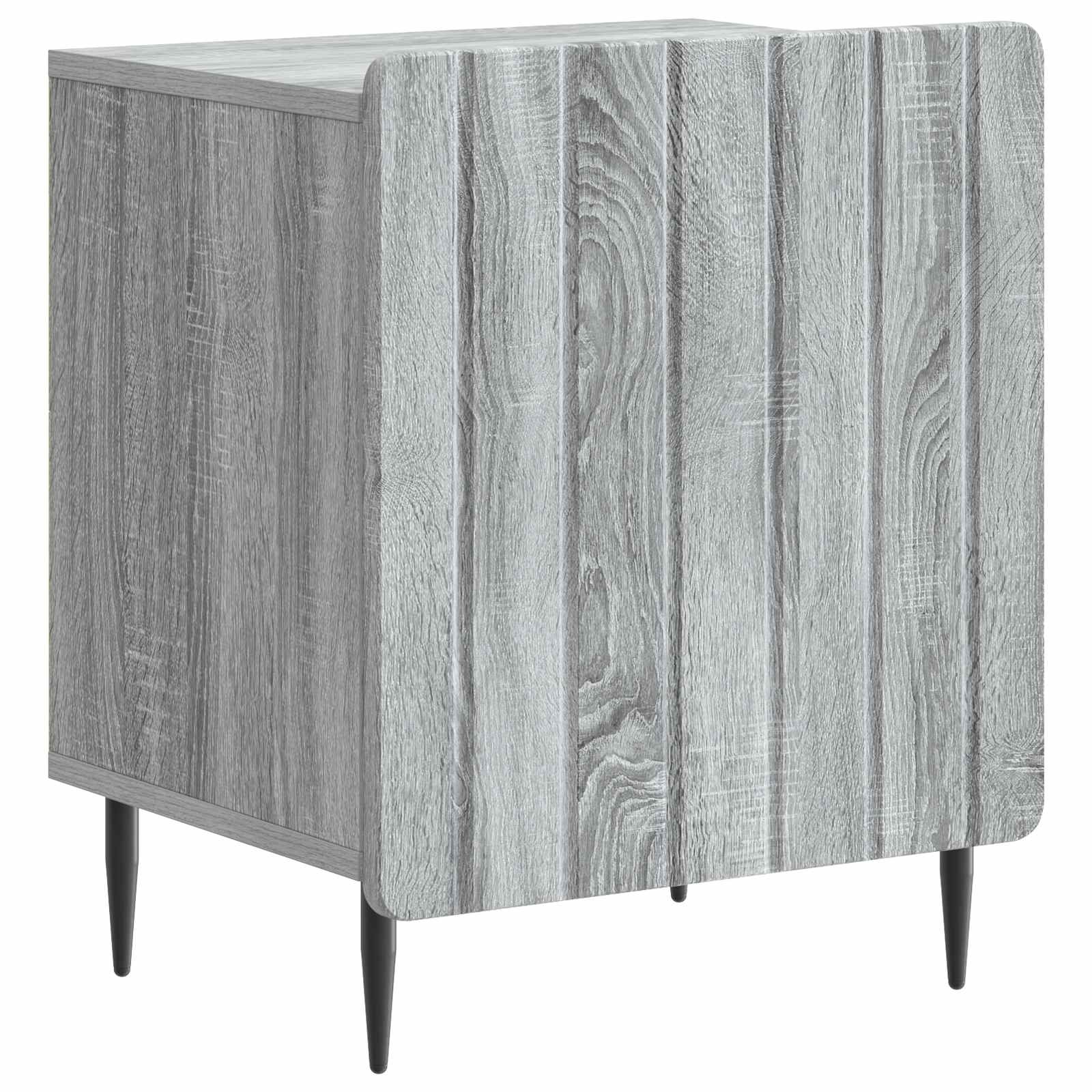 Nachttisch Graues Sonoma 43 x 34,5 x 52 cm Holzwerkstoff
