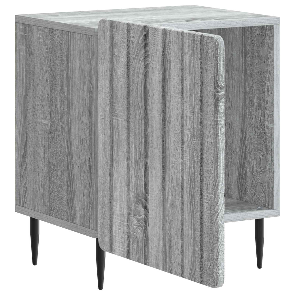 Nachttisch Graues Sonoma 43 x 34,5 x 52 cm Holzwerkstoff