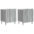 Nachttisch 2 pcs Graues Sonoma 43 x 34,5 x 52 cm Holzwerkstoff