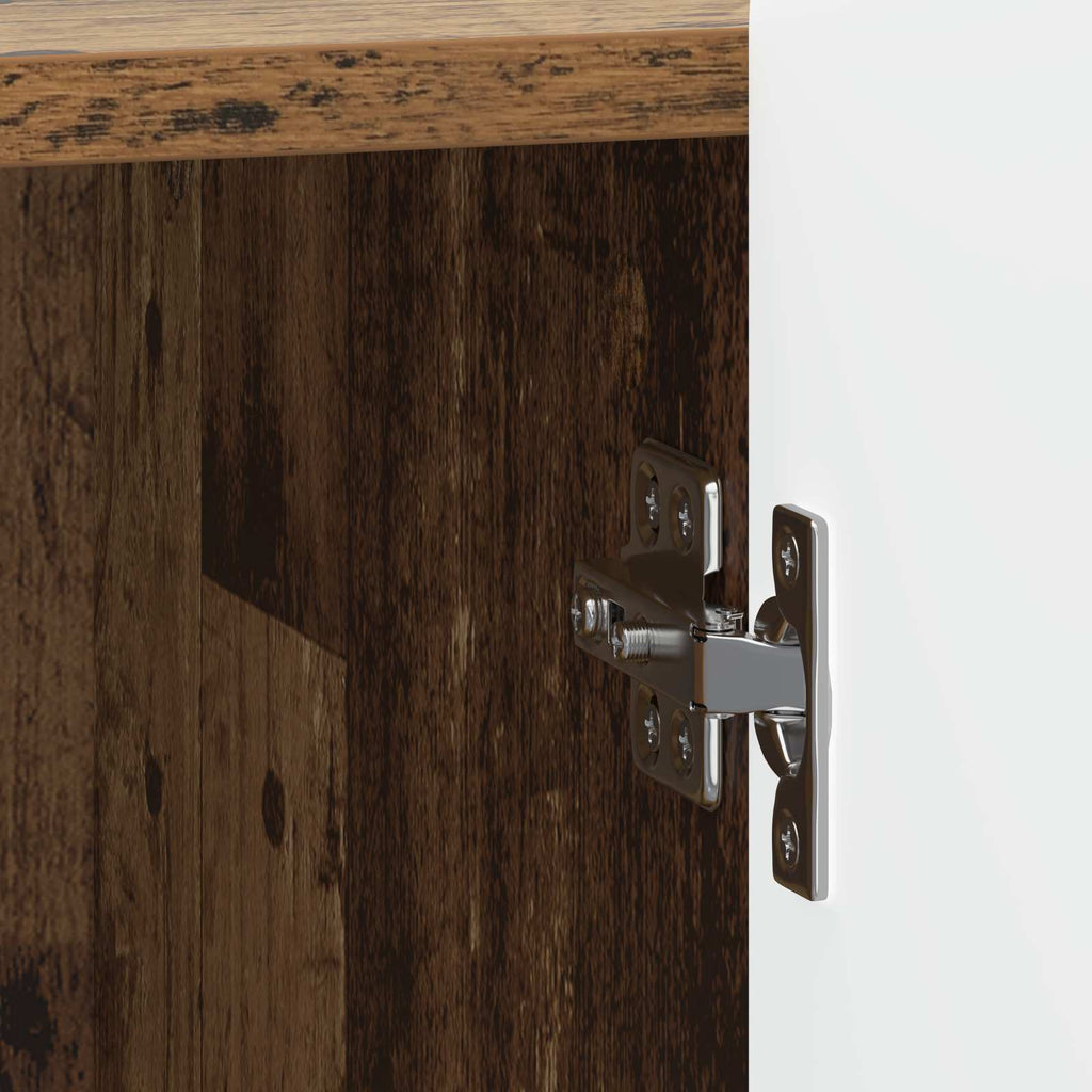 Nachttisch Altholz 43 x 34,5 x 52 cm Holzwerkstoff