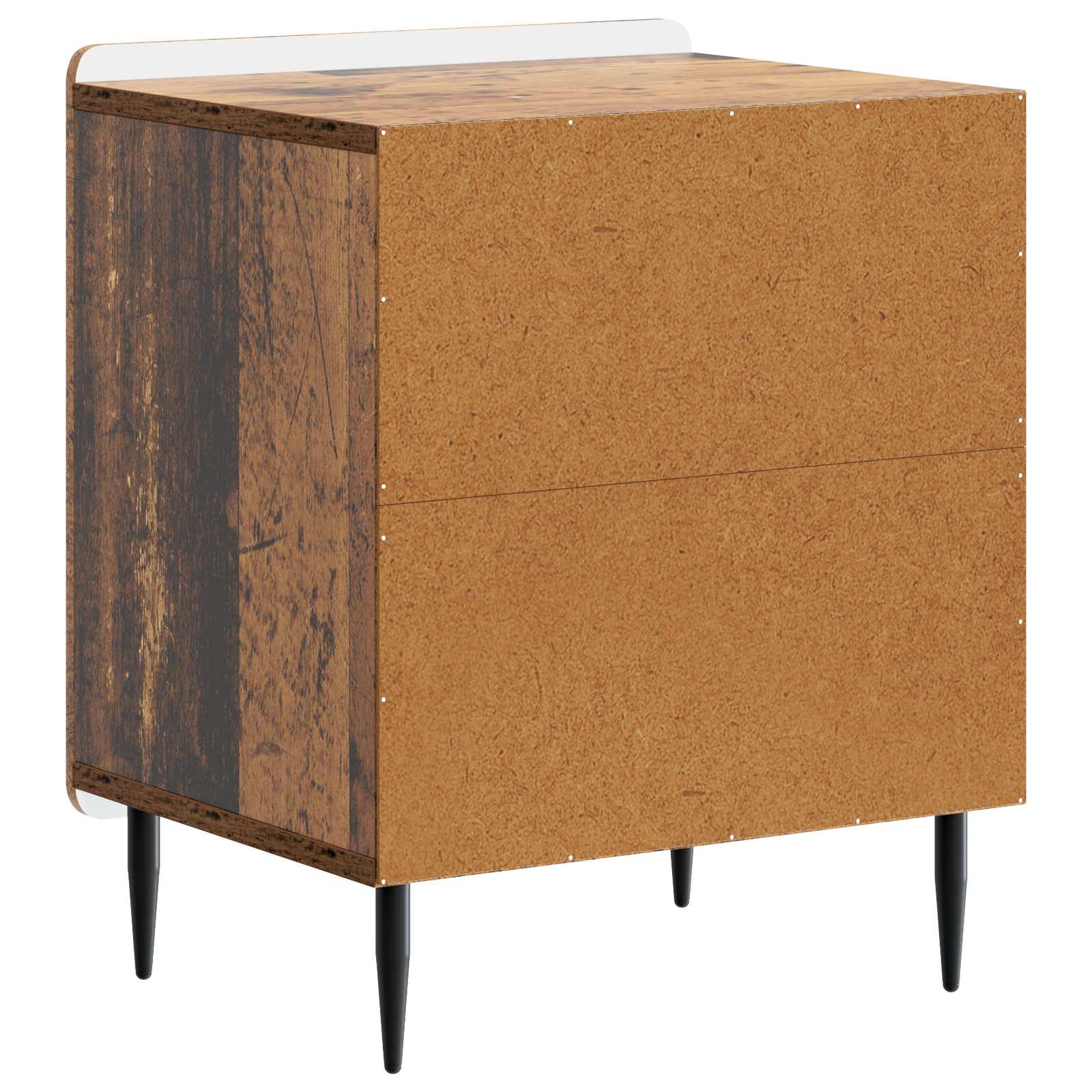 Nachttisch Altholz 43 x 34,5 x 52 cm Holzwerkstoff