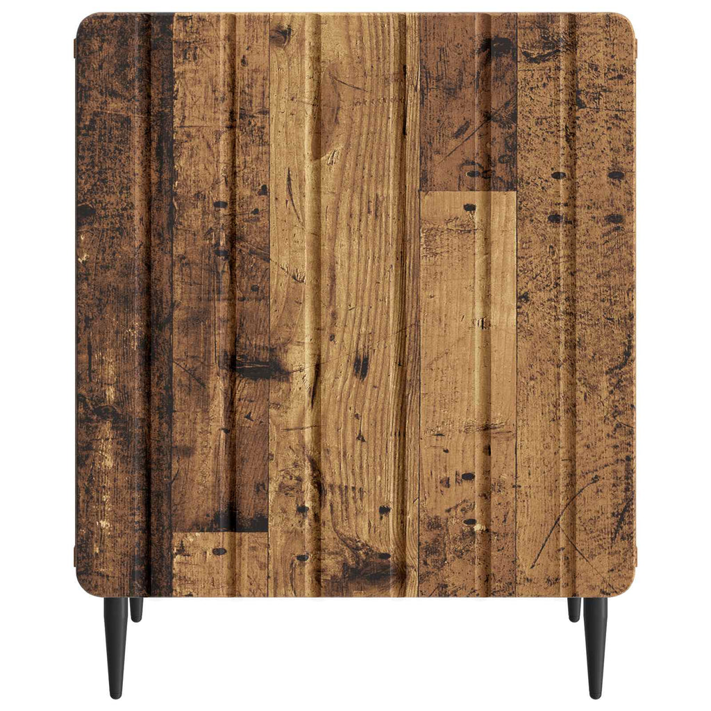 Nachttisch 2 pcs Altholz 43 x 34,5 x 52 cm Holzwerkstoff