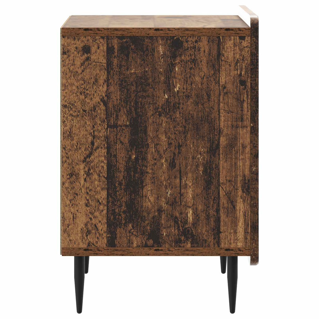 Nachttisch 2 pcs Altholz 43 x 34,5 x 52 cm Holzwerkstoff