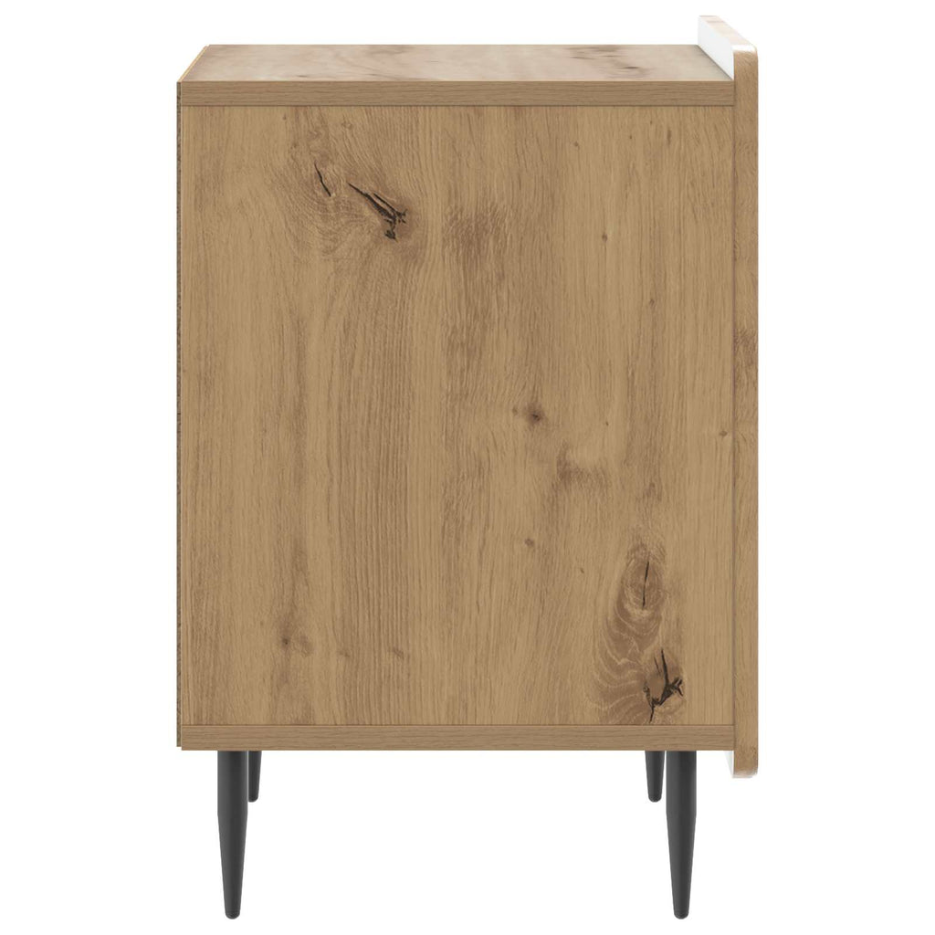 Nachttisch 2 pcs Artisan-Eiche 43 x 34,5 x 52 cm Holzwerkstoff