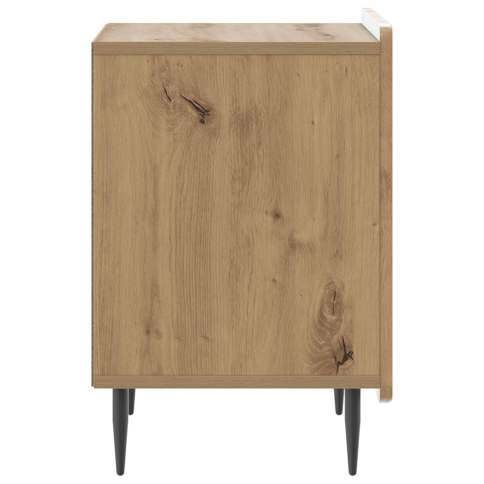 Nachttisch 2 pcs Artisan-Eiche 43 x 34,5 x 52 cm Holzwerkstoff